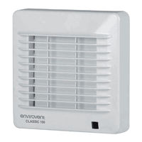 Envirovent CLASSIC-100 Instruction Leaflet