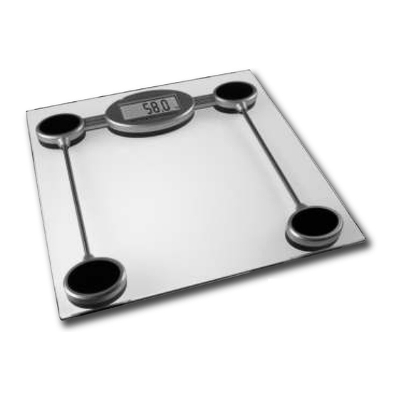 Medisana 40451 Glass Personal Scale Manuals