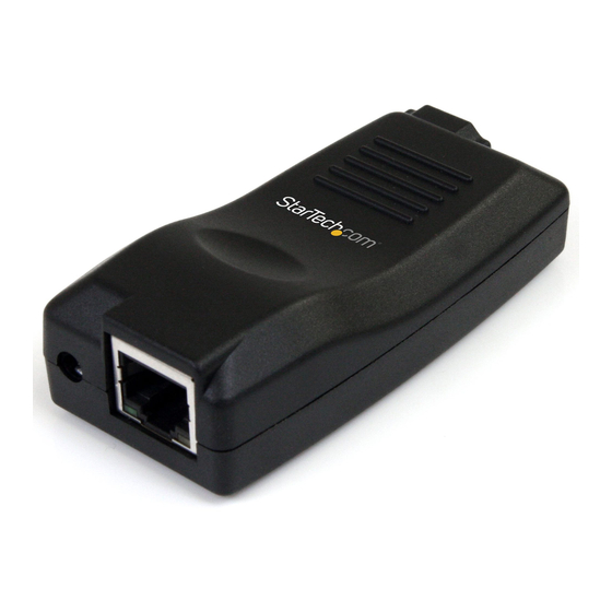 StarTech.com USB1000IP Instruction Manual