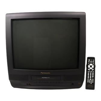 Panasonic Omnivision PV-M2089 Operating Instructions Manual