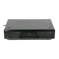 Sony CDP-XE900E Service Manual