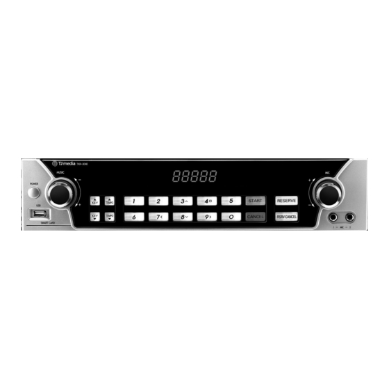 TJ Media TKR-304E Manual
