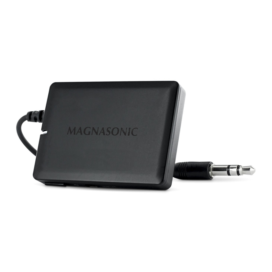 Magnasonic BA21 User Manual