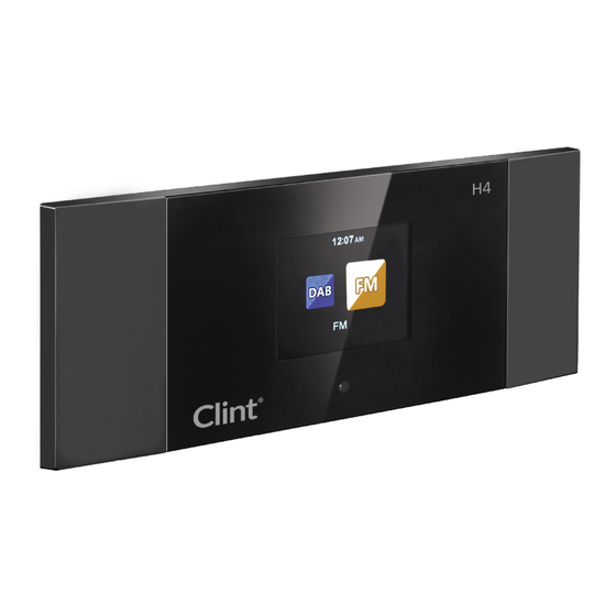 Clint H4 Manuals