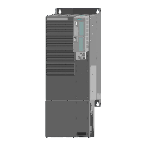 Siemens SINAMICS G120P Hardware Installation Manual