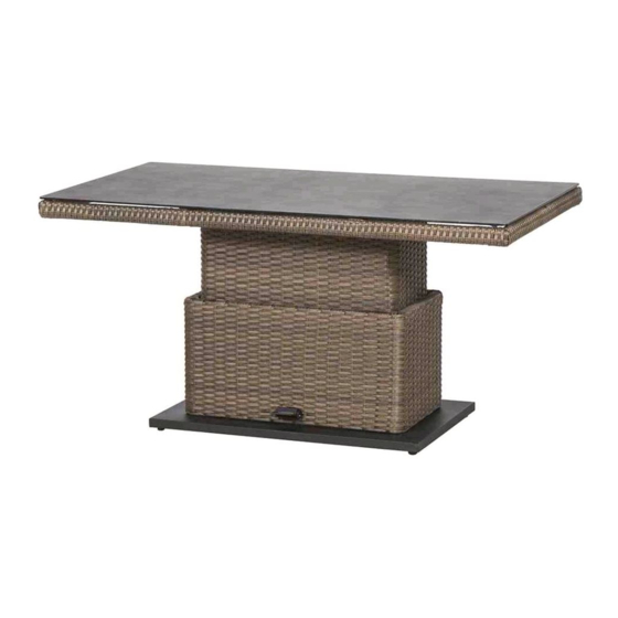 siena GARDEN Teramo 254.997 Assembly Instruction