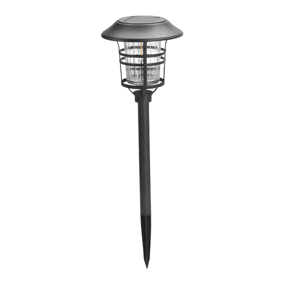 User Manuals: Anslut 014219 Solar Lantern LED