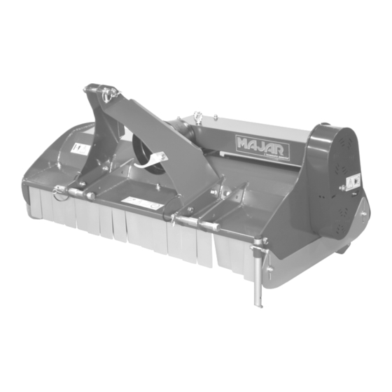 MAJAR RBML100 Mounted Mulcher Manuals