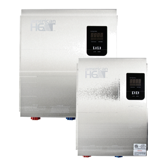 American HEAT AHS5D Instruction And Operation Manual