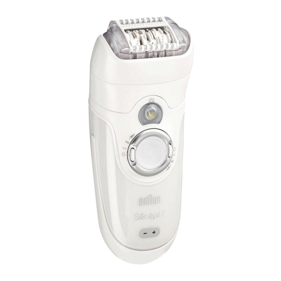 Braun Silk epil 7 Manual