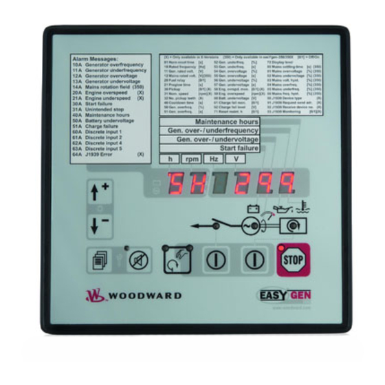 Woodward easYgen-300 Operation Manual