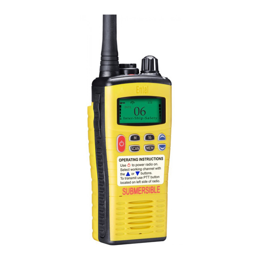 Entel HT649 Quick Start Manual