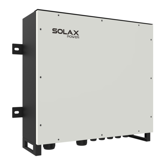 Solax Power X3 Hybrid Series Installation Manual Pdf Download Manualslib 3111