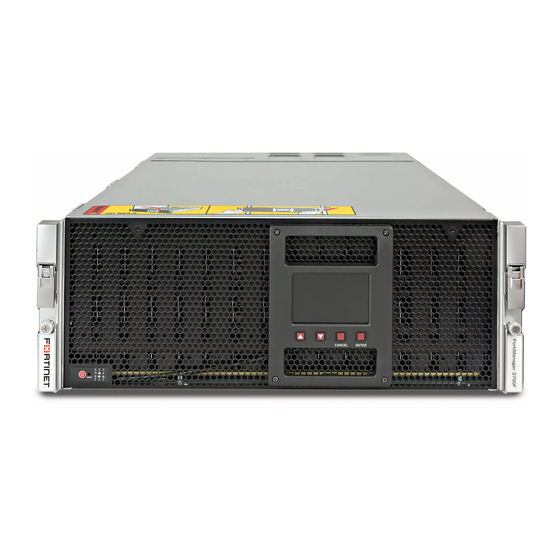 Fortinet FortiAnalyzer 3700F Installation