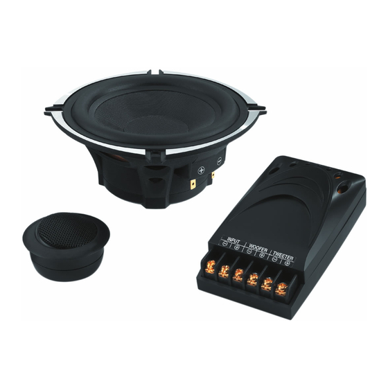 Monacor CARPOWER CRB-130SET Operating Instructions