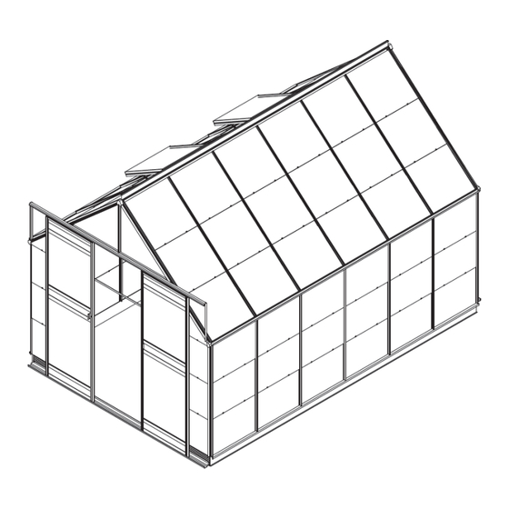 User Manuals: Eden 8 Series Greenhouse Kit