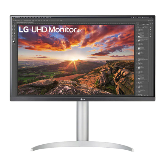 LG 27UP850-W Manuals