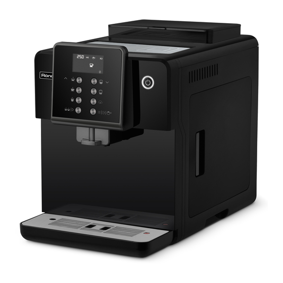 RONDELL RDE-1107 Automatic Coffee Machine Manuals