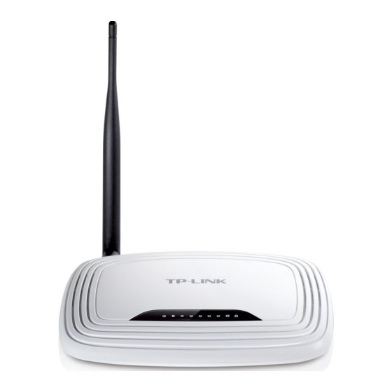 TP-Link TL-WR740N Upgrade Manual