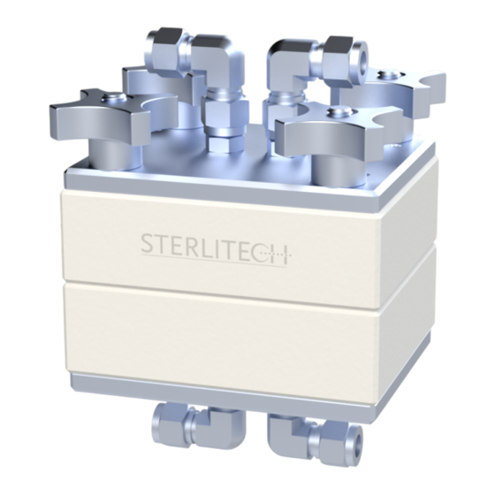 Sterlitech CF016P-FO Cell Assembly & Operation Manual