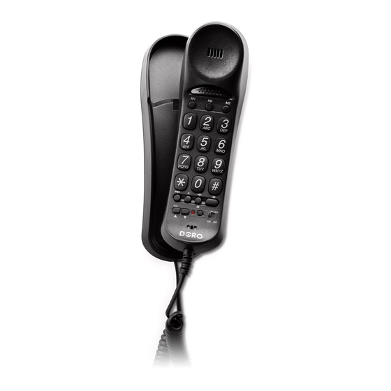 Doro TEL2 User Manual