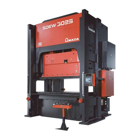 Amada TP150FX Safety Manual