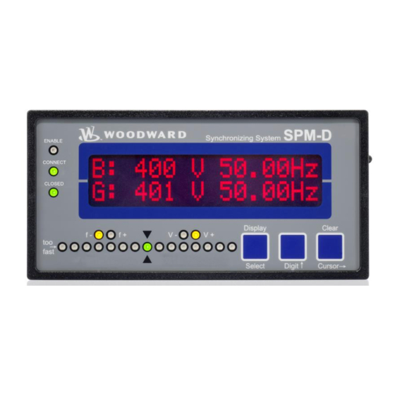 Woodward SPM-D2-10B/PSY5 Manual