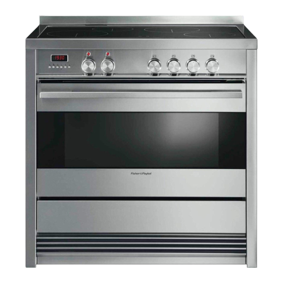 Fisher & Paykel OR90SDBSIX2 Care And Cleaning