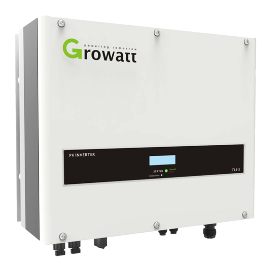 Growatt 10000TL3-S Installation & Operation Manual