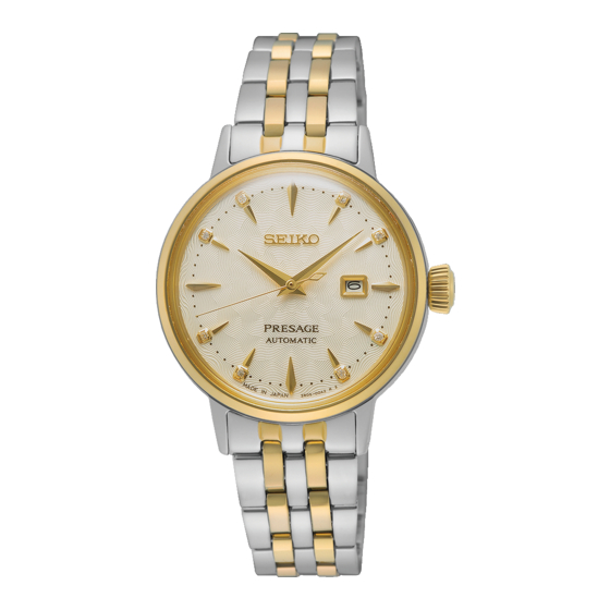 Seiko Presage SRE007J Instruction Manual