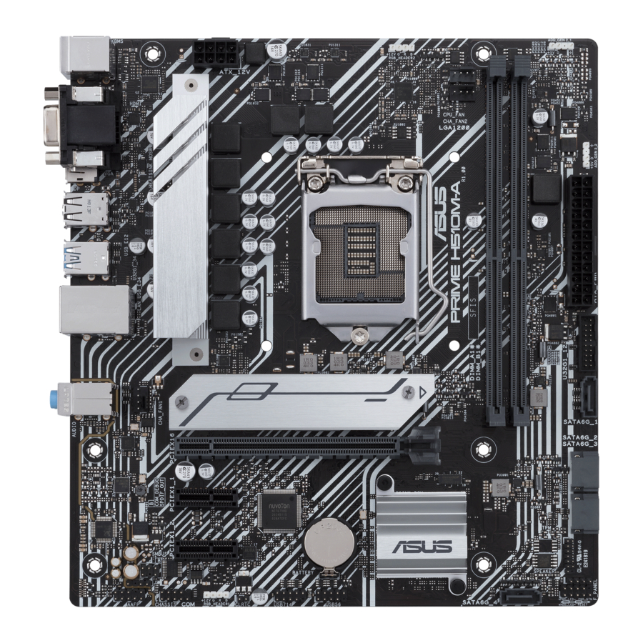 Asus PRIME H510M-A Manual