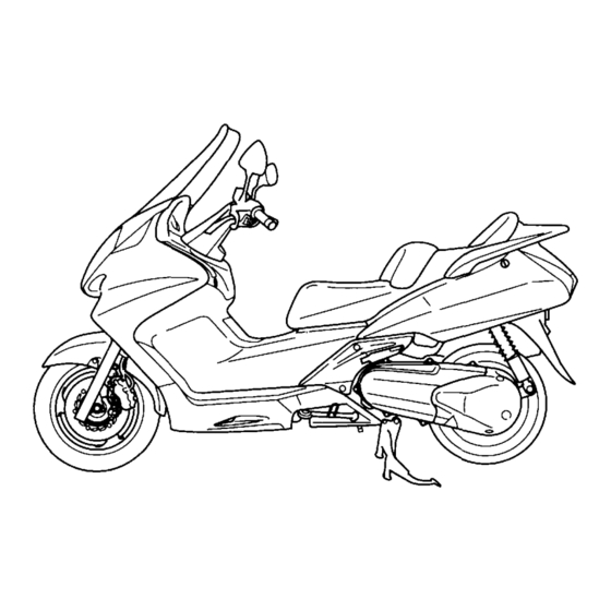 Honda FJS600 D SILVER WING Owner's Manual