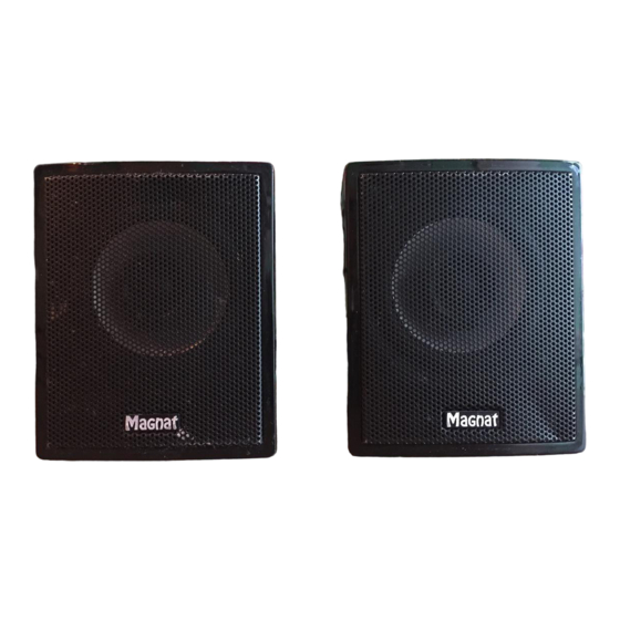 Magnat Audio Interior 5001A Manuals