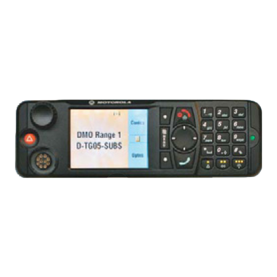 Motorola MTM800 Basic User's Manual