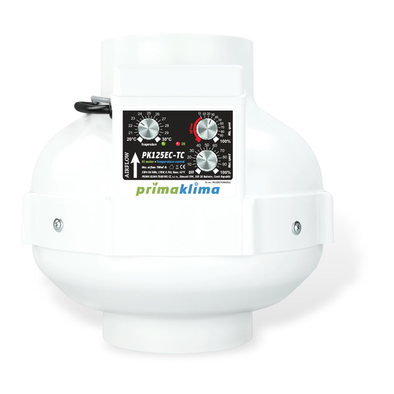 Prima Klima PK125EC-TC Instructions