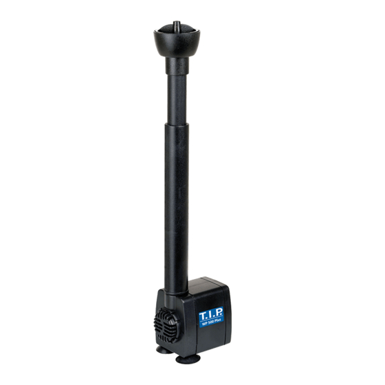 T.I.P. WP 500 Plus Operating Instructions Manual