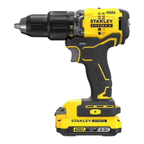 Stanley SBD715 Original Instructions Manual