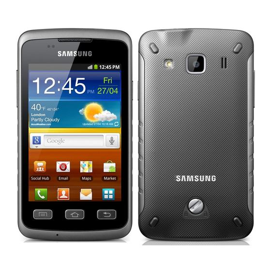 Samsung GT-S5690 User Manual
