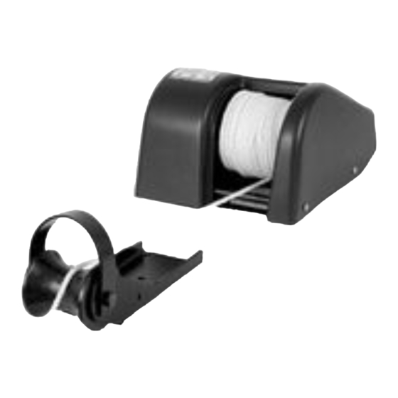 POWERWINCH Deckmate 19 Operating Instructions And Replacement Parts List Manual