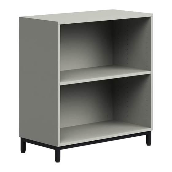 SMITH SYSTEM Constellate Double Sided Library Storage Assembly Instructions Manual
