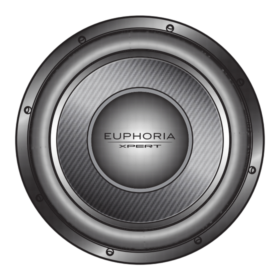 Euphoria XPERT EXW10CF User Manual
