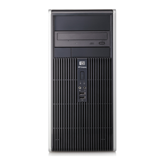 User Manuals: HP dc5750 - Microtower PC Desktop