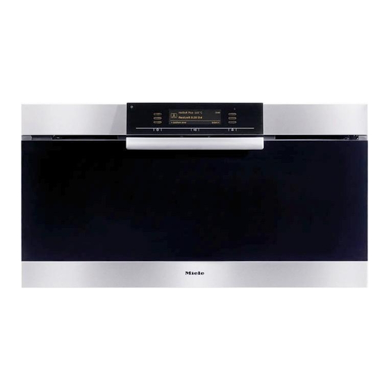 Miele H 5981 User Instructions