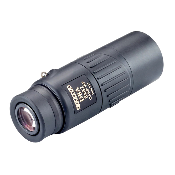 Opticron DBA Oasis 8x42 User Instructions