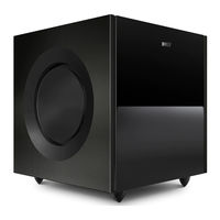 KEF REFERENCE 8b Owner's Manual