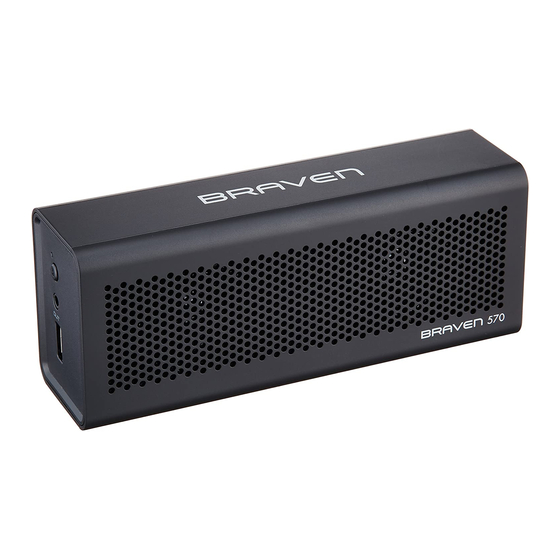Braven 570 Owner's Manual