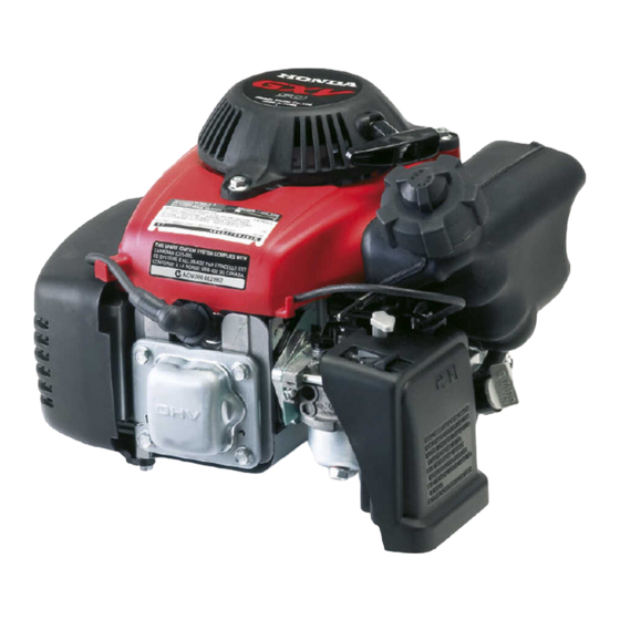 Honda GXV50 Owner's Manual