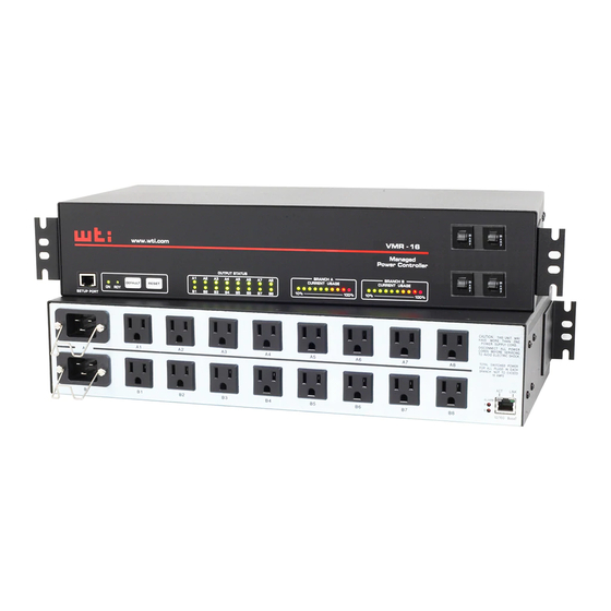 WTI VMR-16HD20-1 User Manual