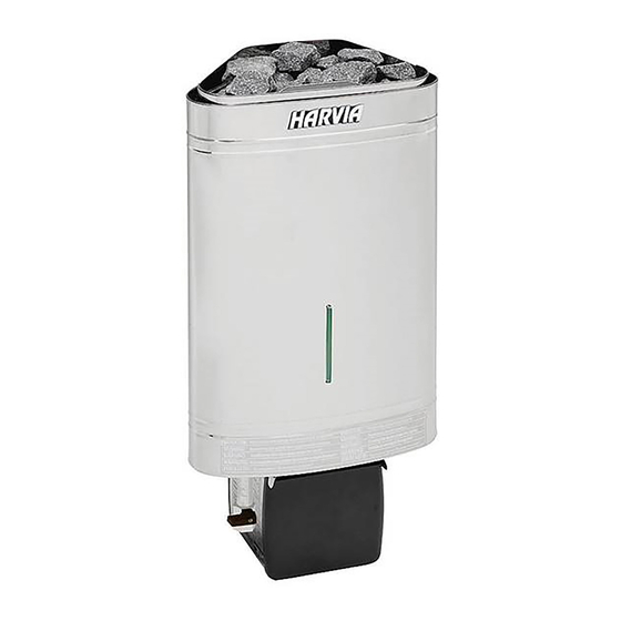 Harvia DELTA COMBI Instructions For Installation And Use Manual