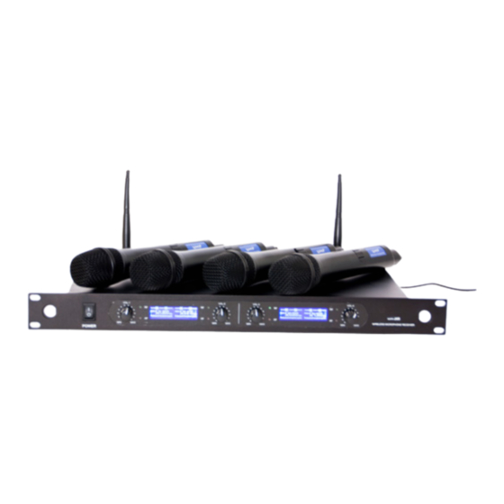 Ibiza sound UHF10A Instruction Manual